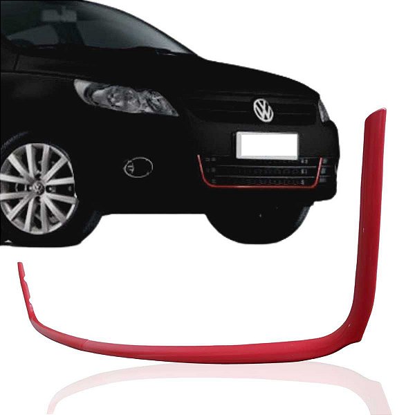 Friso Vermelho da grade para choque  Gol G5 Saveiro Voyage