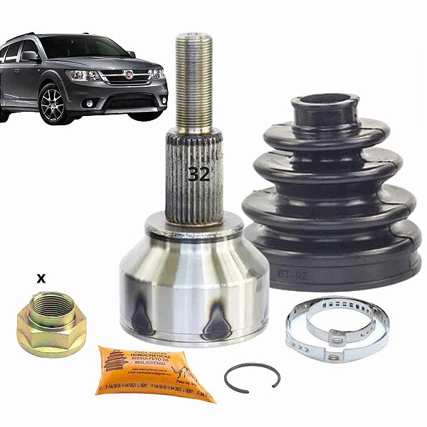 Junta Homocinética para Fiat  Freemont 2.4 16V  dentes 32x32