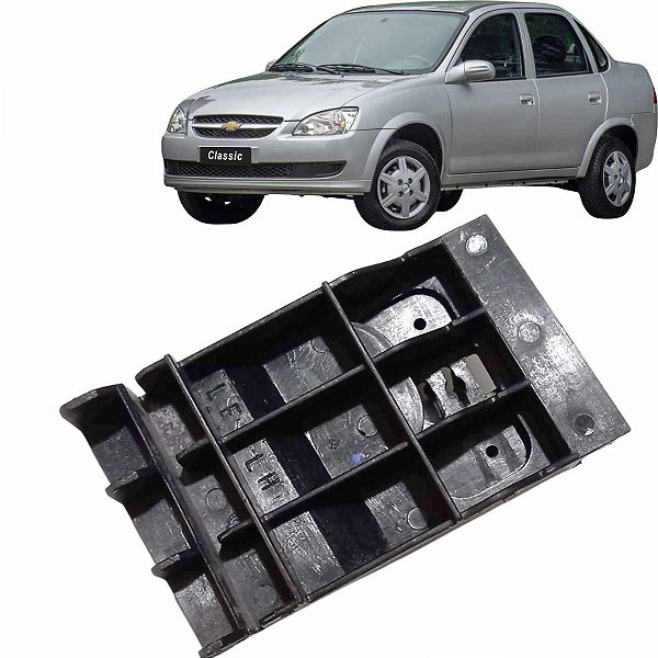 Guias Suporte Parachoque dianteiro Corsa Classic 2004 a 2010