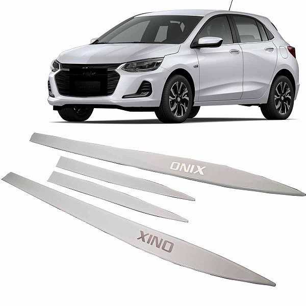 Friso Lateral GM Novo Onix Branco Summit cor Original