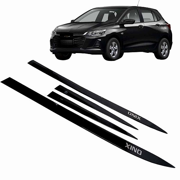 Friso Lateral GM Novo Onix Preto Ouro negro cor Original