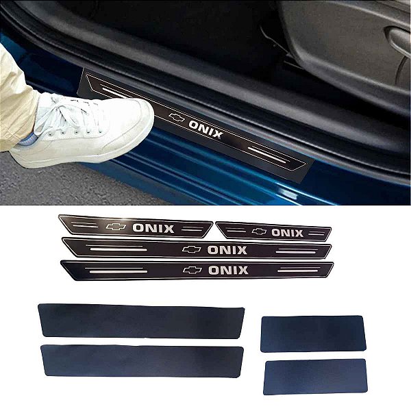Soleira resinada Onix 4 portas  Adesivas Premium