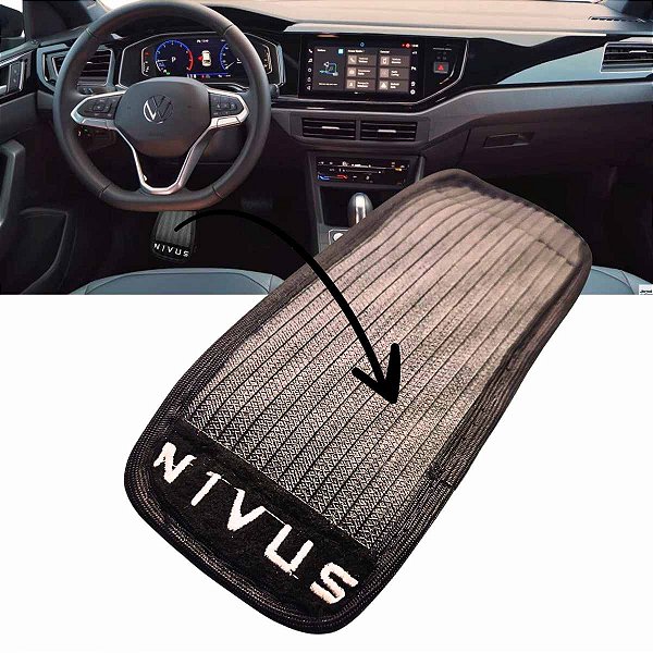 Descanso De Pé Nivus Apoio Pedal De Carpete E Pvc Velcro