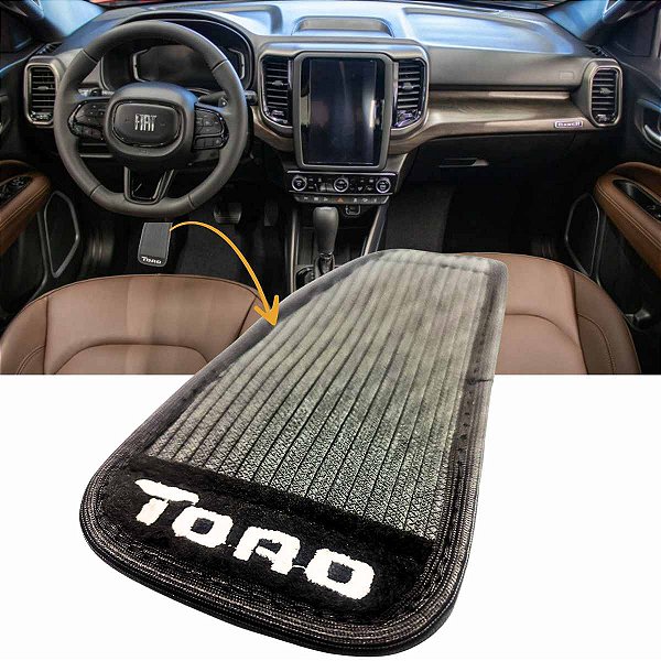 Descanso De Pé Toro Apoio Pedal De Carpete E Pvc Velcro