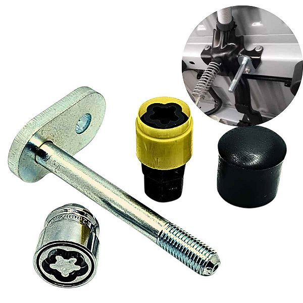 Parafuso Antifurto Estepe Fiat Strada 2021 a 2025 Segredo