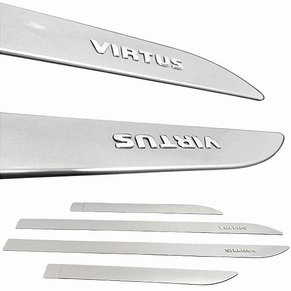 Friso Lateral VIRTUS highline Prata Sirius Nome Cromado