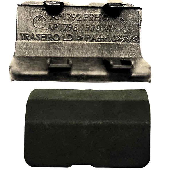 Tampa acabamento parafuso Rack Teto Tucson Preto Traz LD