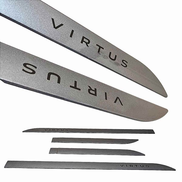 Friso Lateral VIRTUS highline 2024 2025 2026 CINZA PLATINUM