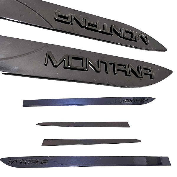 Friso Lateral Nova Montana Azul Eclipse Nome Black Piano