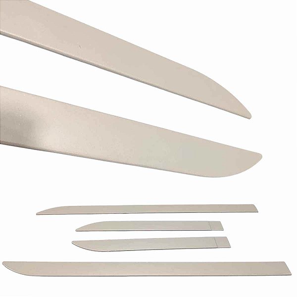 Frisos laterais BYD SONG PLUS 2025 2026 Smoke Grey Cinza