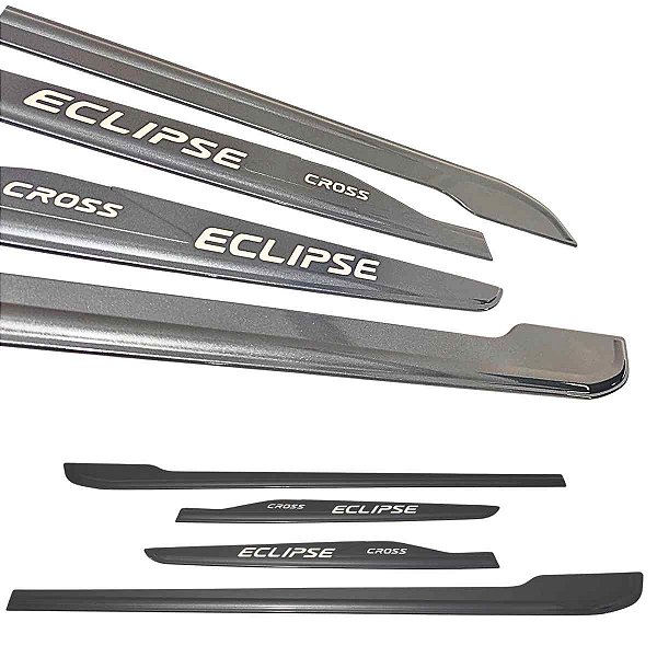 Friso laterais premium Eclipse Cross HPE Cinza Londrino Spot