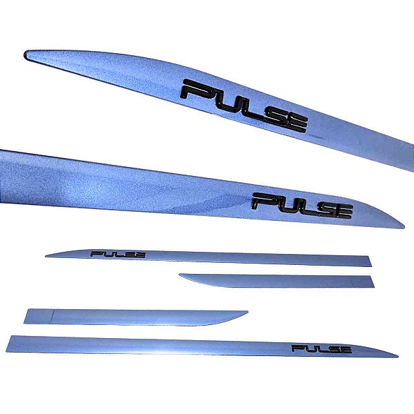 Jogo Friso Pulse Azul Amalfi Nome alto relevo Black Piano