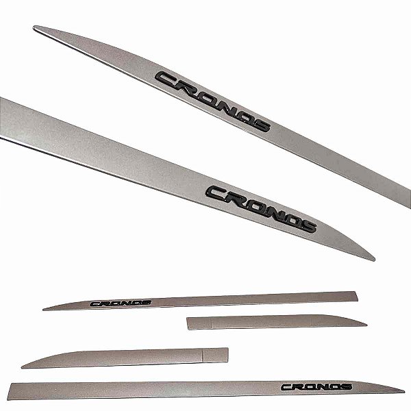 Friso Cronos Cinza Silverstone Nome alto relevo Black Piano