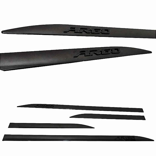 Jogo Friso Argo Preto Vulcano nome Alto Relevo black piano