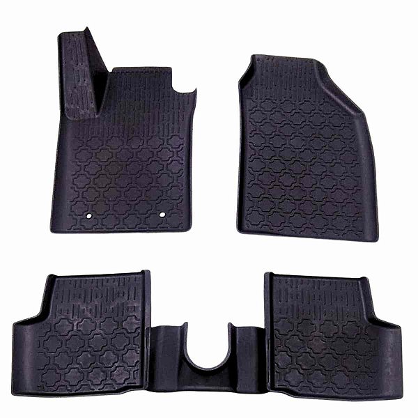 Tapete Bandeja Nova Strada 4 portas Bordas Elevadas de TPE