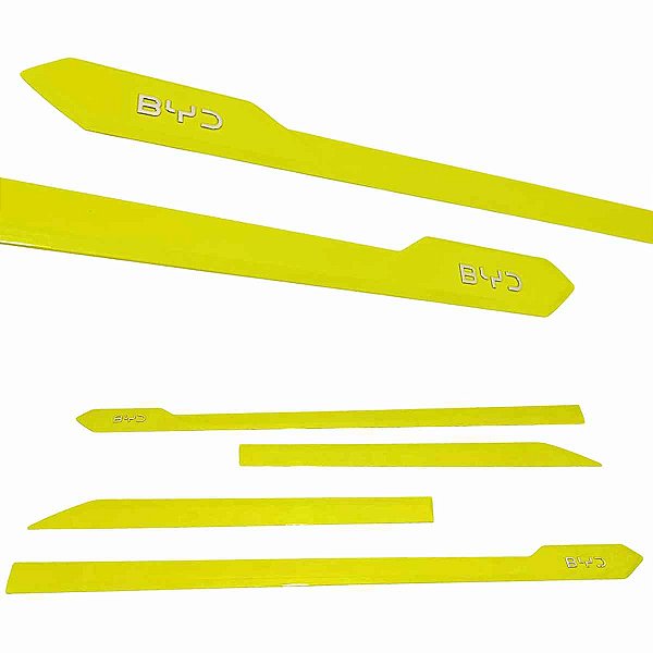 Friso Dolphin Mini Verde Sprout Green logo BYD Cromado