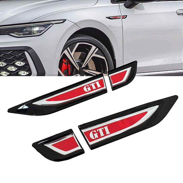 APLIQUE LATERAL RESINADO GTI BLACK PIANO
