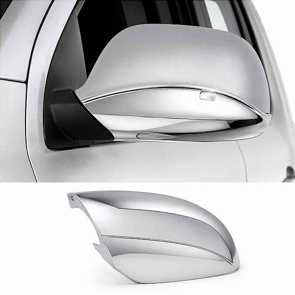 Capa Retrovisor Cromada Amarok  lado esquerdo 2009 a 2013
