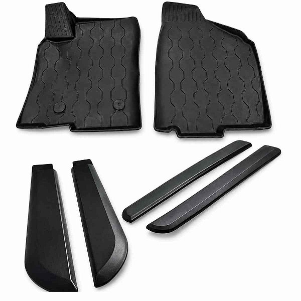 KIT Tapete Bandeja friso lateral Strada 4 Portas 2021 a 2027