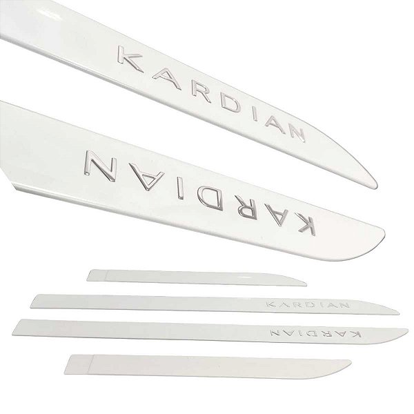 Friso Lateral de Porta Kardian 2024 2025 2026 Branco Glacier