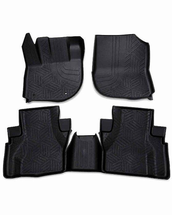 TAPETE BANDEJA WR-V 2025 2026 27 BORDA ELEVADA JOGO 5 PEÇAS