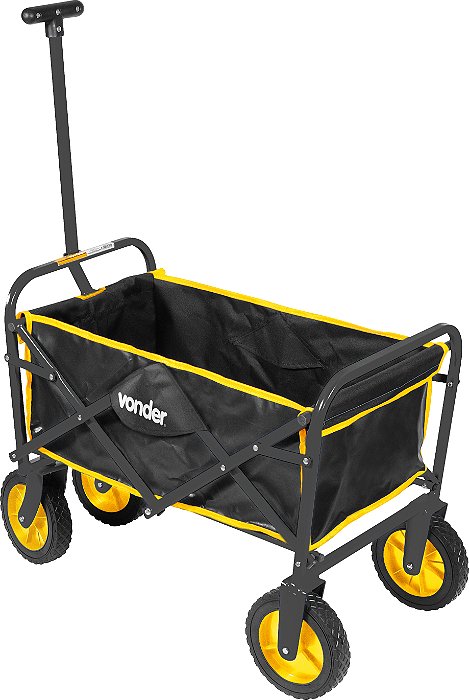 Carrinho para carga dobrável com bolsa 60 kgf