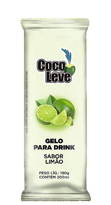 Gelo de coco para drinks - 250ml