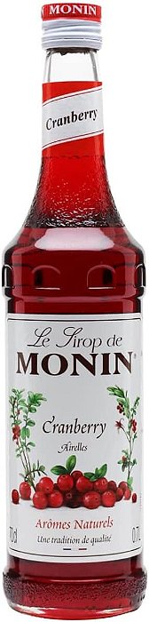 Xarope Monin Francês Cranberry 700ml Bartender Store - Seu Portal de  Produtos para Bar