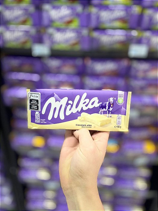 Milka Barra de Chocolate White 100g
