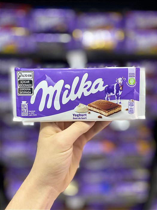 Milka Barra de Chocolate Yoghurt 100g