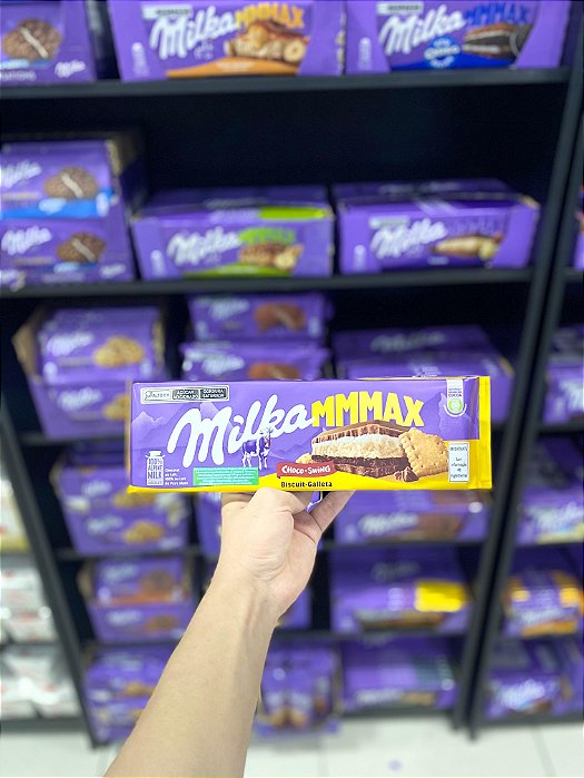 Milka Barra de Chocolate Gigante Choco Biscuit 300g
