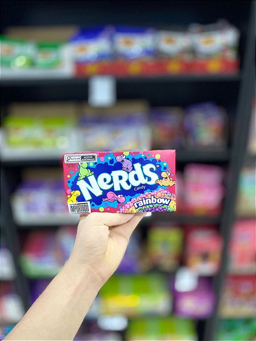 Nerds Bala Importada Candy Rainbow 141g