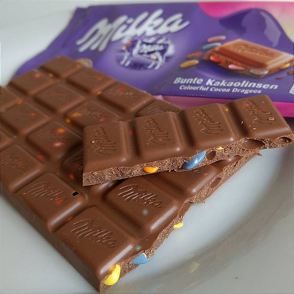 Milka Barra de Chocolate Confetti 100g *EDIÇÃO LIMITADA*