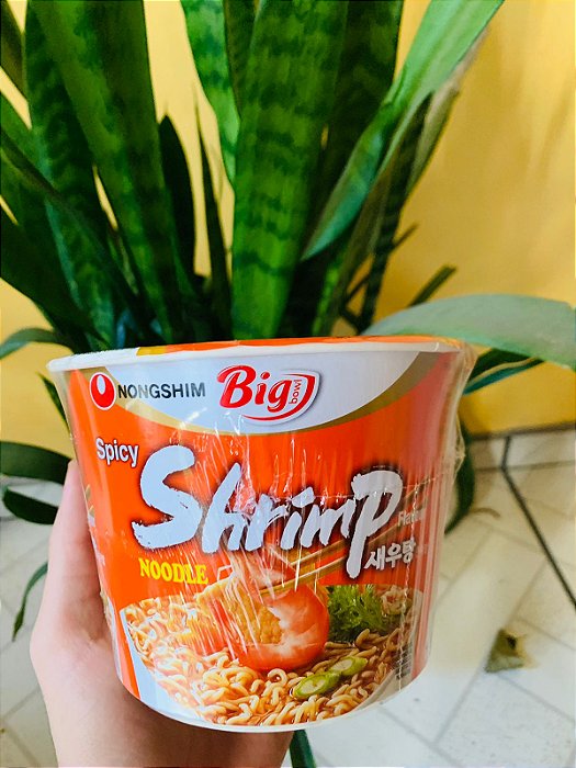 Lamen Coreano Shrimp 115g Pote Grande