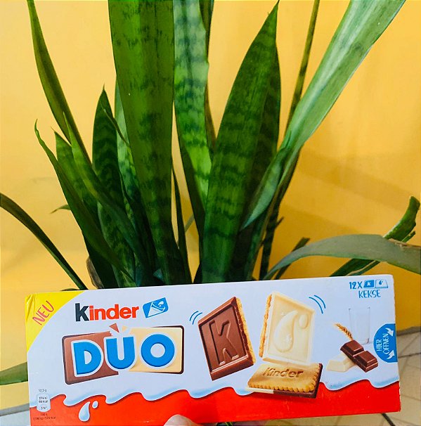 Biscoito Kinder Duo Com 12 Unidades