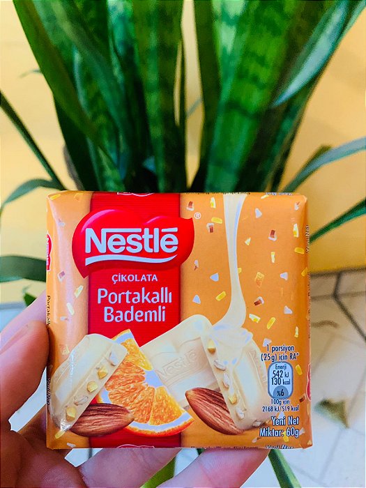 Nestle Chocolate Portakalli Bademli 60g