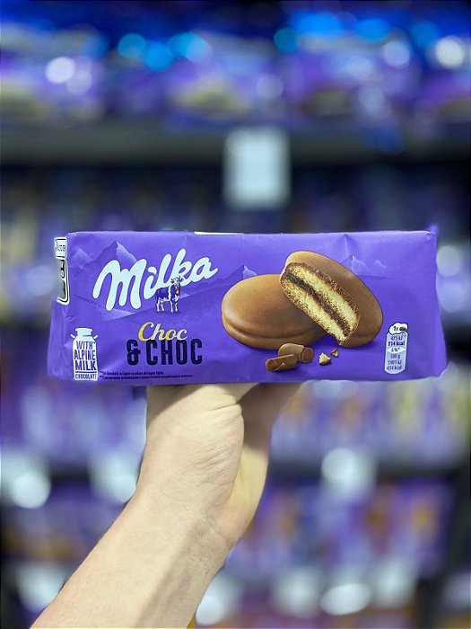 Milka Biscoito Choc & Choc 150g