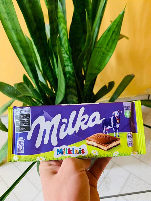 Milka Barra de Chocolate Milkinis 100g
