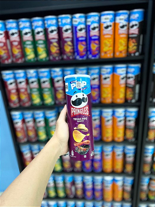 Pringles Batata Texas Bbq Sauce 175g