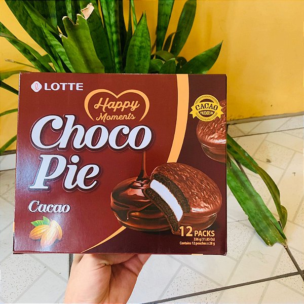 Choco Pie Cacao Caixa com 12 unidades 336g