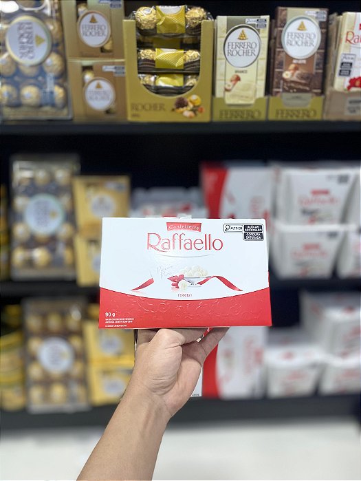 Raffaello Chocolate Caixa com 9 Unidades 90g