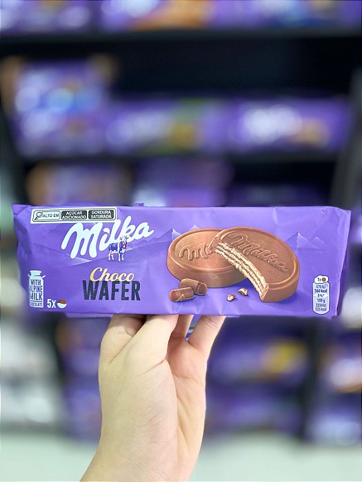 Milka Biscoito Choco Wafer 150g