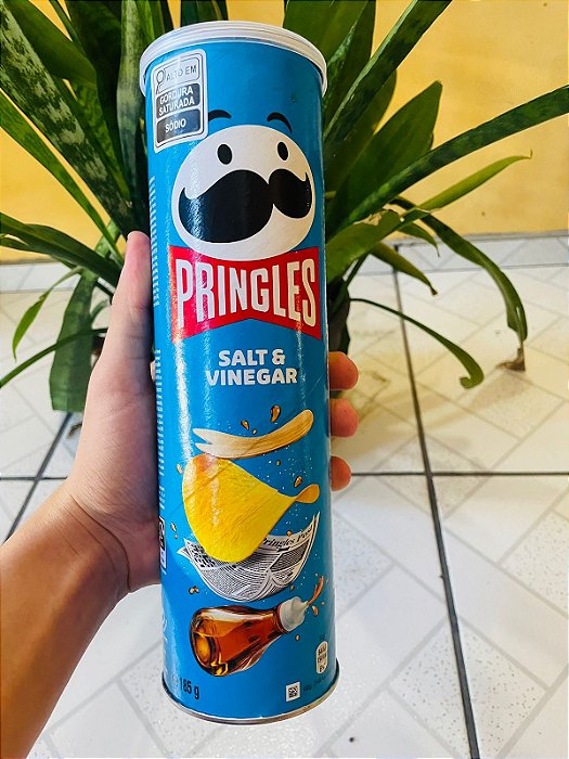 Pringles Batata Salt & Vinegar 185g