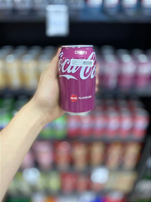 Coca Cola Importada Cherry 350ml