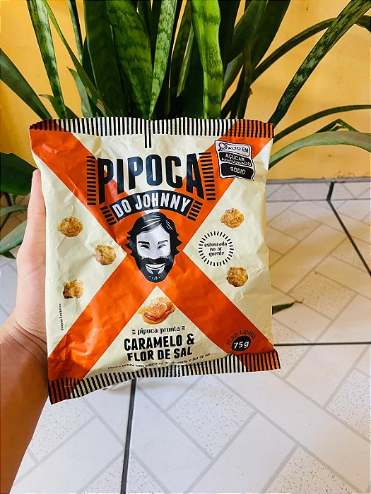 Pipoca Gourmet do Johnny Caramelo & Flor de Sal 75g