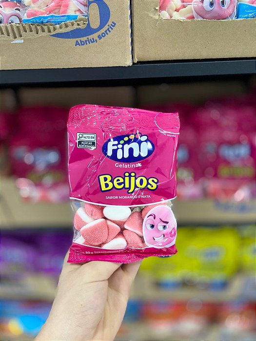 Bala Fini Beijos 90g
