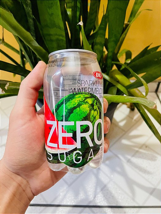 Refresco Coreano Sparkling Zero Sugar Watermelon 350ml