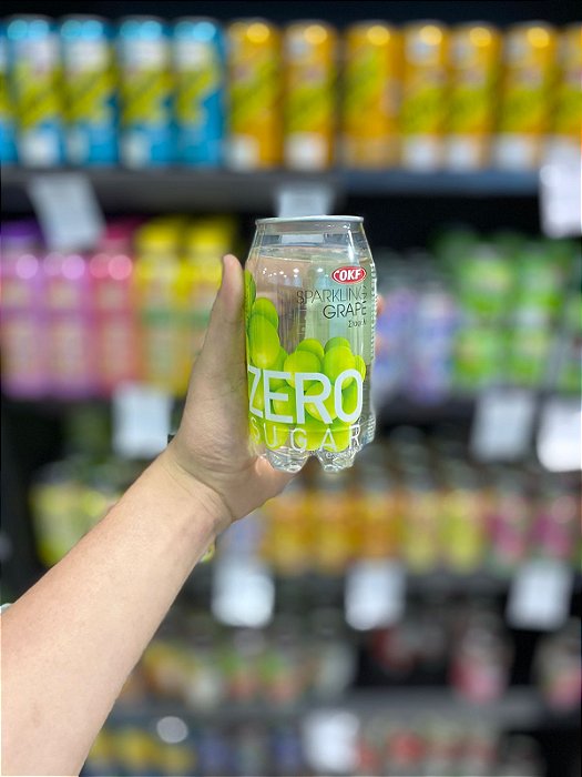 Refresco Coreano Sparkling Zero Sugar Grape 350ml
