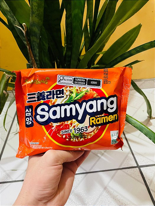 Lamen Coreano Samyang Ramen 120g