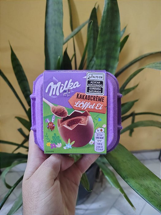 Milka Caixa Com 4 Ovos De Chocolates Trufados De Cacau 136g